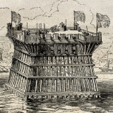 Defensive fortifications during siege of La Rochelle