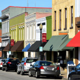 typical downtown main street retail