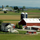 farmland outside of growth areas in Lancaster County, Pennsylvania. Photo courtesy Lancaster County Planning Commission.