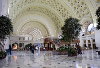 Interior of Washington's Union Station today