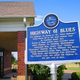 Highway 61 Blues marker