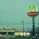 The McDonald's design we're all familiar with. Most would agree that Asheville, North Carolina, did better with this McDonald's below.