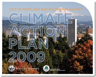 Portland Climate Action Plan 2009 cover