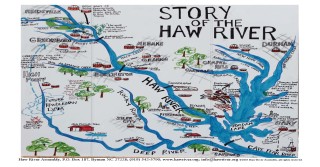 Haw River Map posted courtesy of Haw River Assembly: www.hawriver.org.