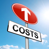 Sign pointing to higher costs