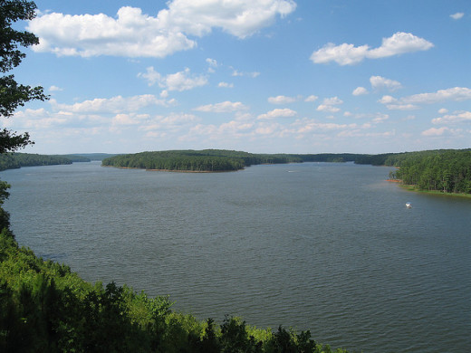 photo of Jordan Lake by Todd Martin; posted under Flickr Creative Commons license.