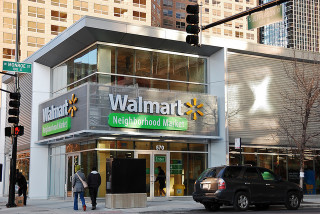 Walmart Neighborhood Market in Chicago’s Loop. photo by Eric Allix Rogers, Flickr Creative Commons license.