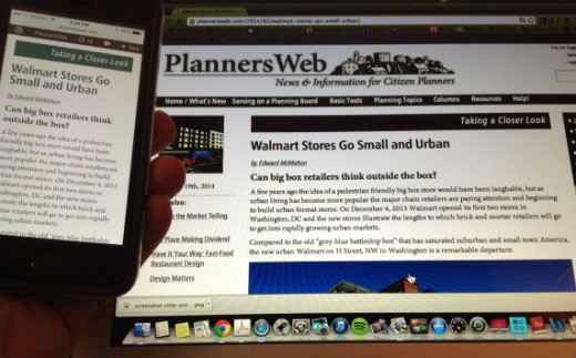 PlannersWeb on computer and on smartphone
